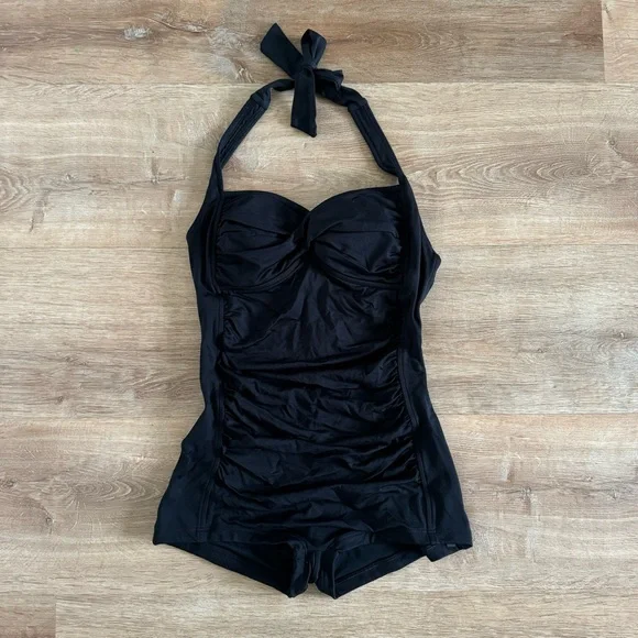 Seafolly Black Swimsuit - Picture 1 of 7